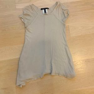 Bcbgmaxazria light blue knit Aline top